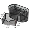 Nine-grid metal pen holder details Picture